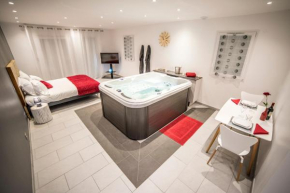 Loft avec jacuzzi privatif entre Lyon et Grenoble